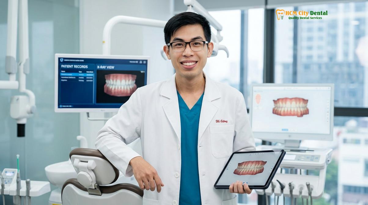 Dr. Nguyen Van Cuong DDS at HCMC Dental Clinic