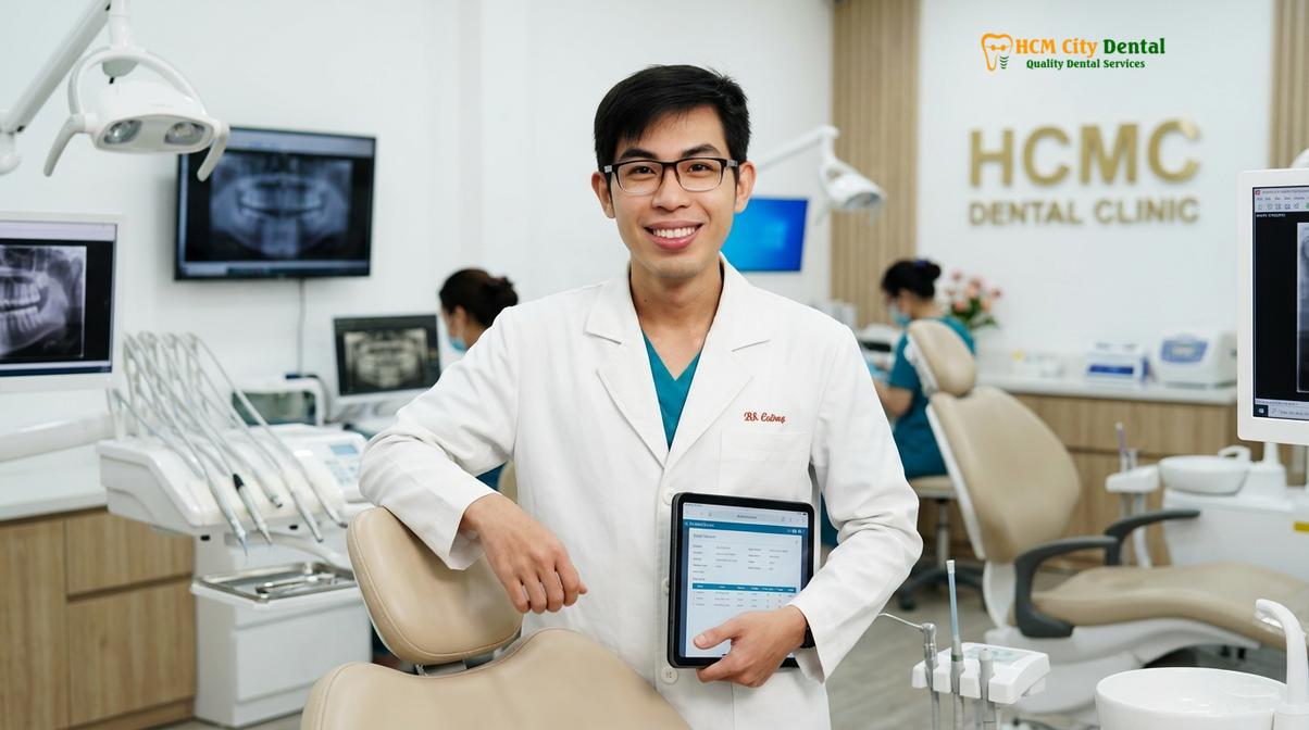 Dr. Nguyen Van Cuong DDS at HCMC Dental Clinic