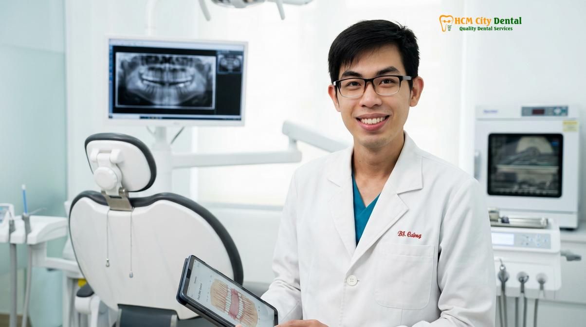Dr. Nguyen Van Cuong DDS at HCMC Dental Clinic