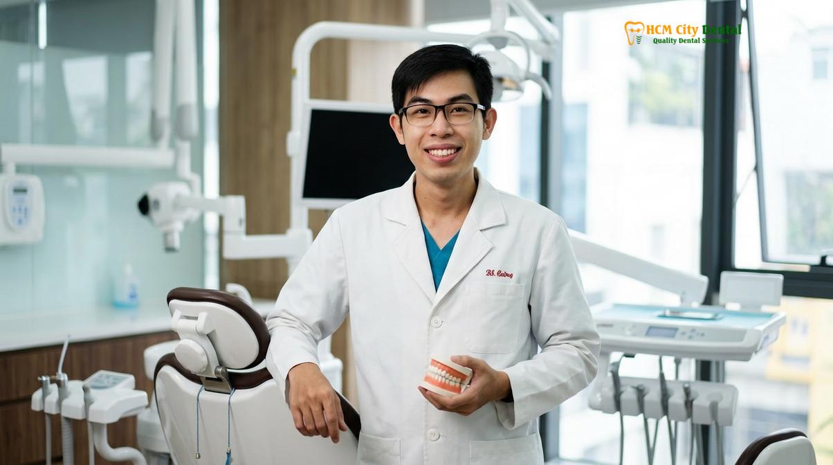 Dr. Nguyen Van Cuong DDS at HCMC Dental Clinic