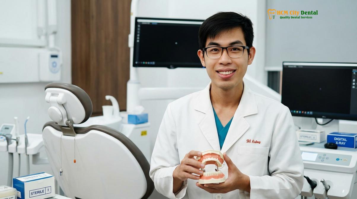 Dr. Nguyen Van Cuong DDS at HCMC Dental Clinic
