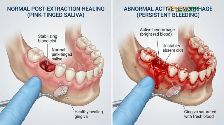 Bleeding After Tooth Extraction: Clinical Guide | HCMC Dental