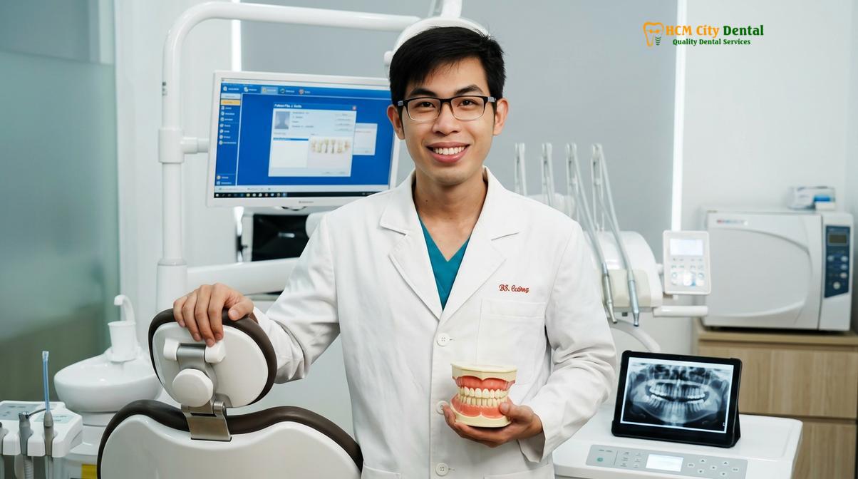 Dr. Nguyen Van Cuong DDS at HCMC Dental Clinic
