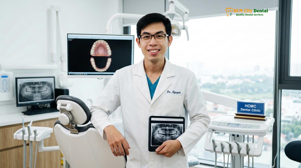 Dr. Nguyen Van Cuong DDS at HCMC Dental Clinic