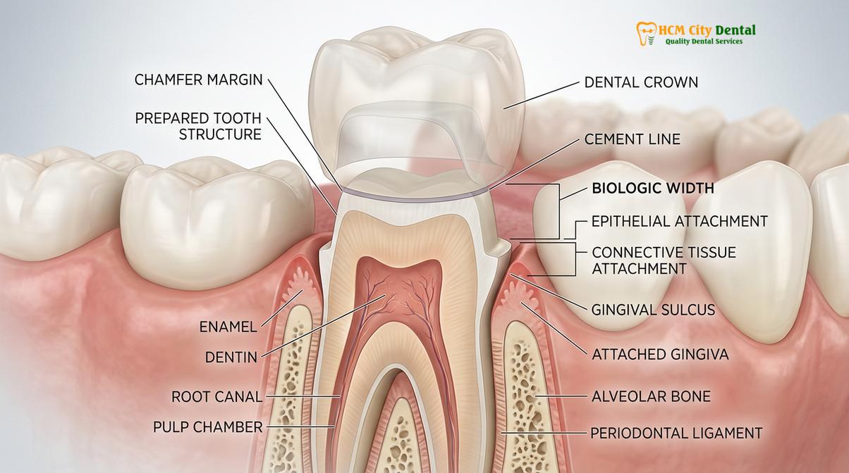 Clinical photography related to prepare for dental crowns travel