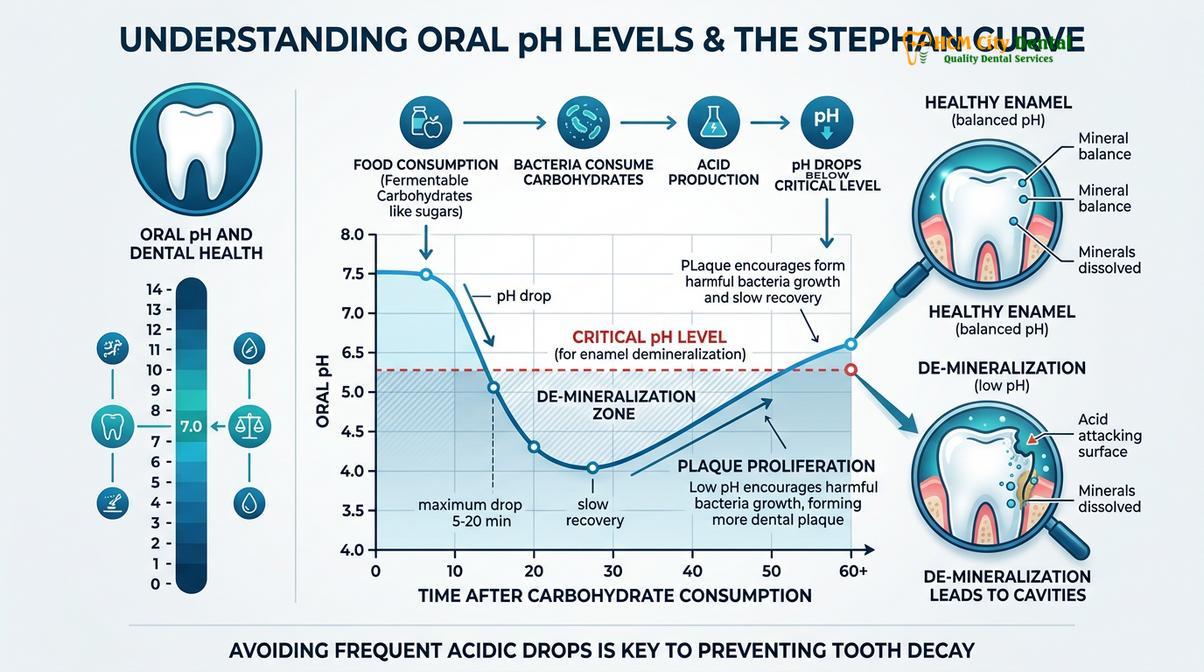 Summary diagram of prevent tartar buildup