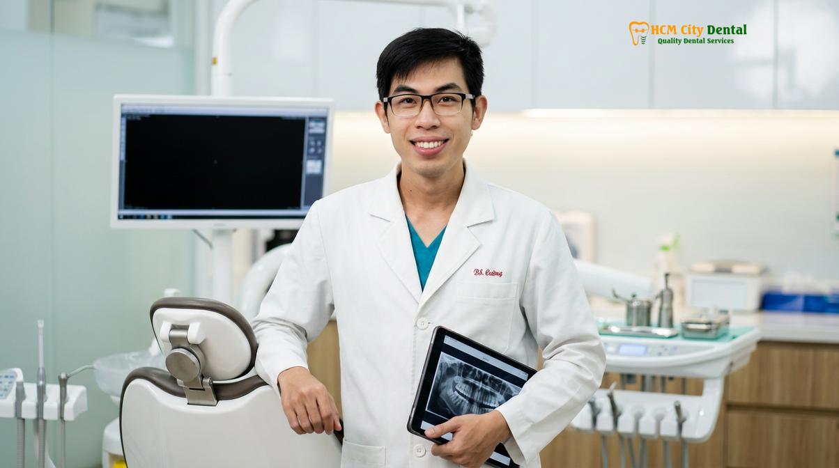Dr. Nguyen Van Cuong DDS at HCMC Dental Clinic