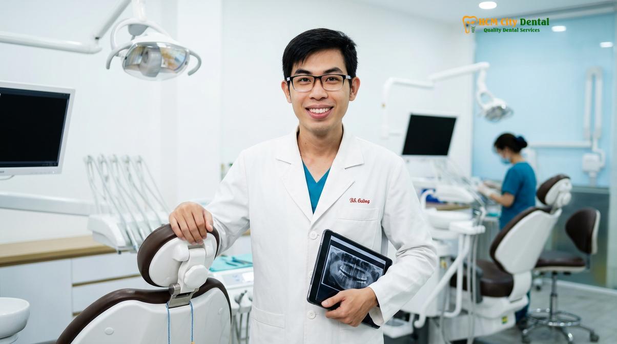 Dr. Nguyen Van Cuong DDS at HCMC Dental Clinic
