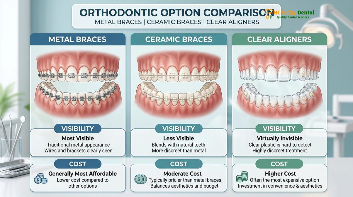 Visual description of price of braces without insurance