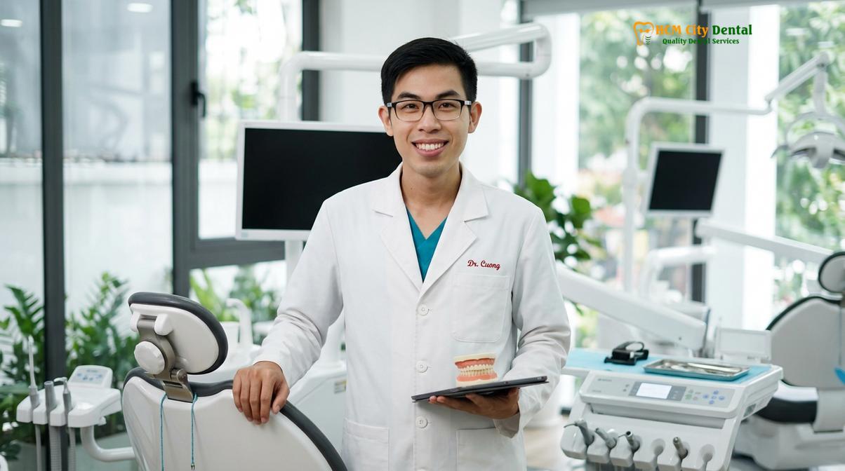 Dr. Nguyen Van Cuong DDS at HCMC Dental Clinic