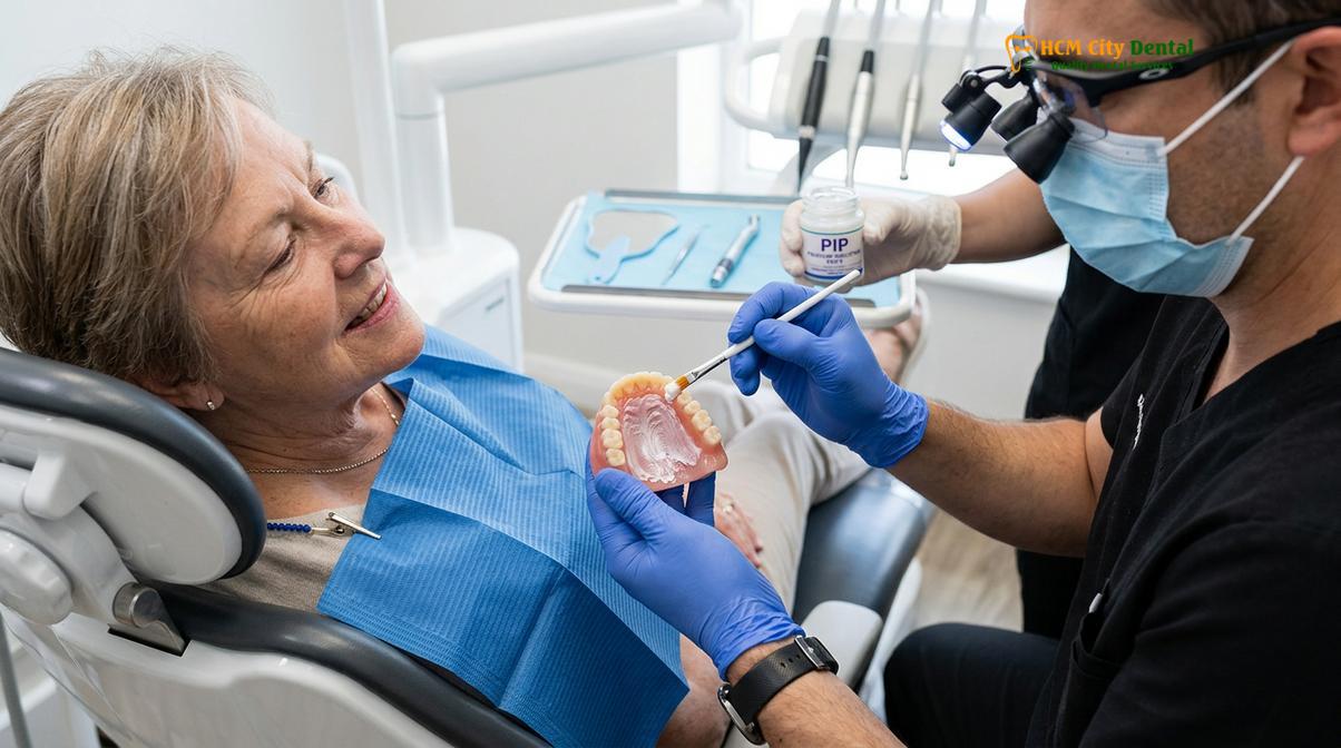 Visual description of Denture Warranty Saigon