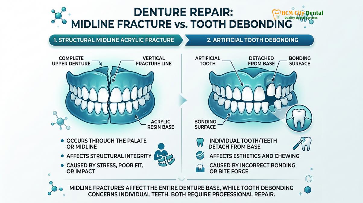 Summary diagram of Denture Warranty Saigon