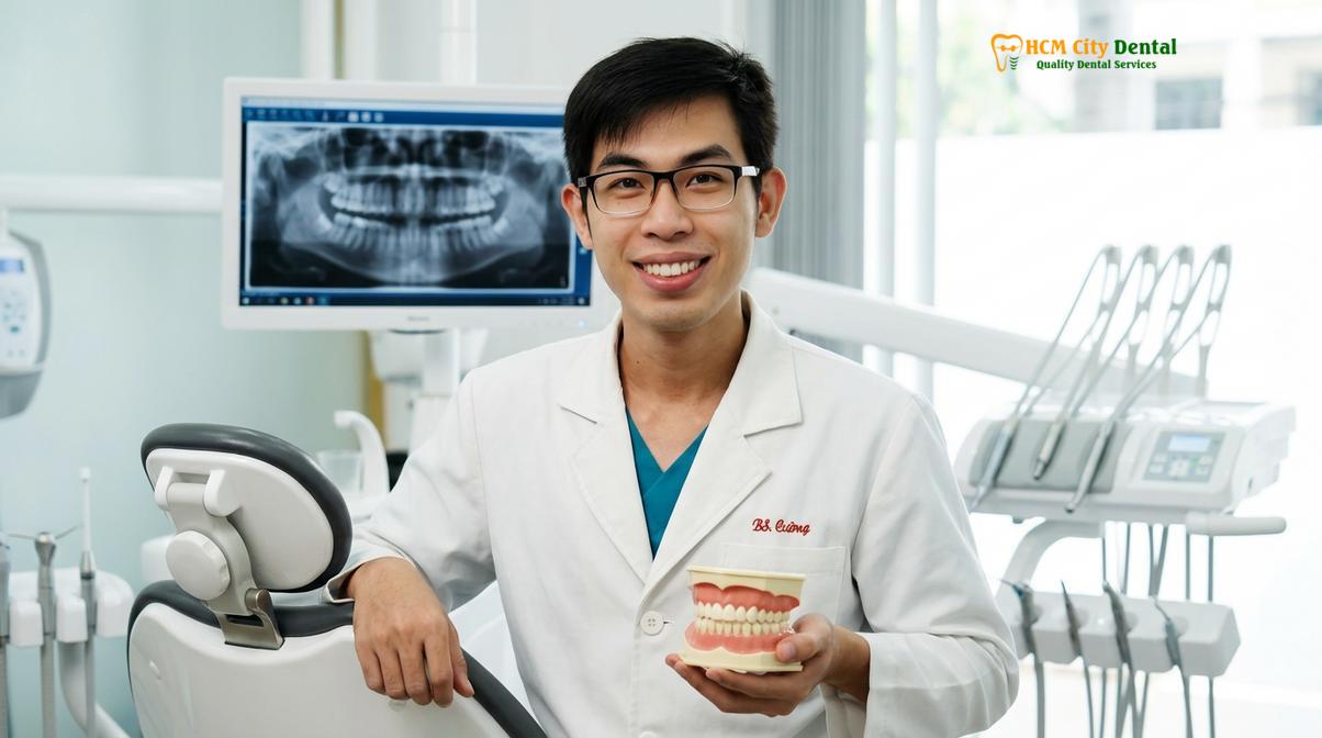 Dr. Nguyen Van Cuong DDS at HCMC Dental Clinic