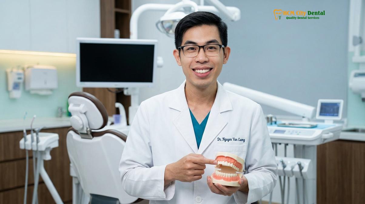 Dr. Nguyen Van Cuong DDS at HCMC Dental Clinic