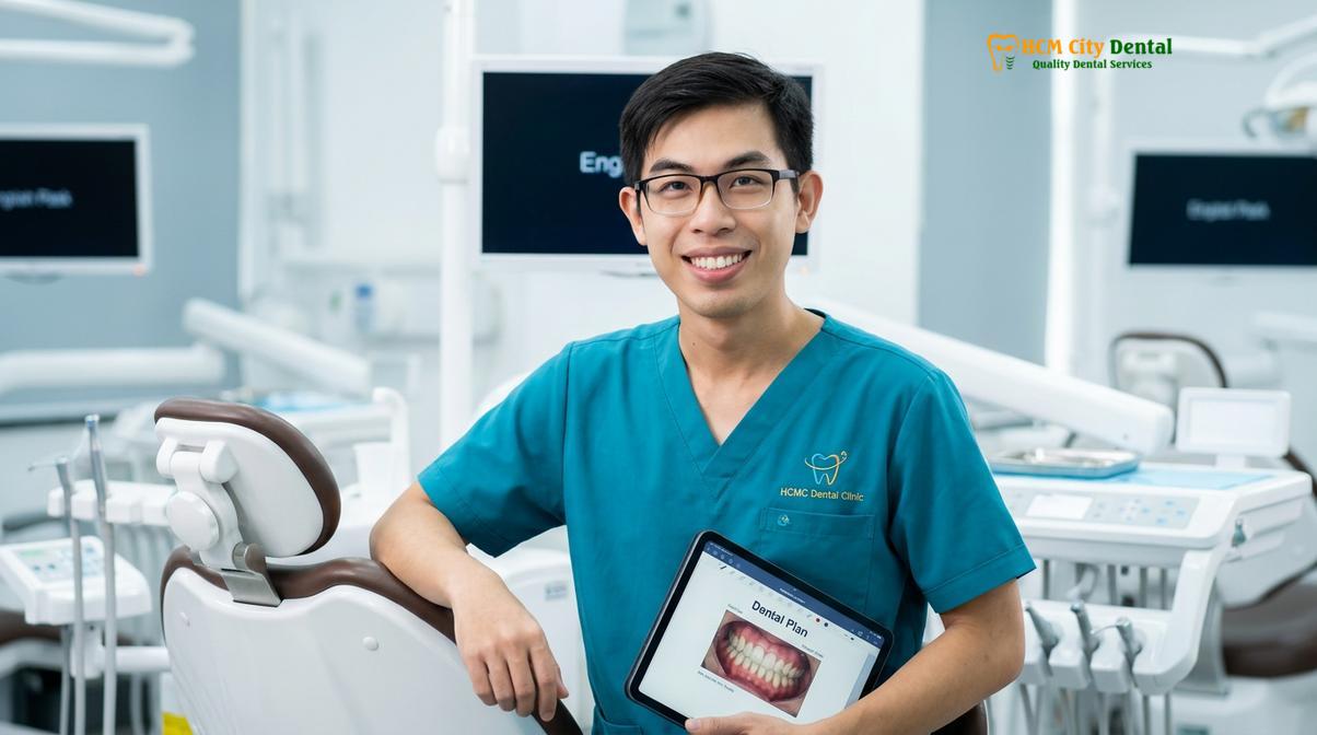 Dr. Nguyen Van Cuong DDS at HCMC Dental Clinic