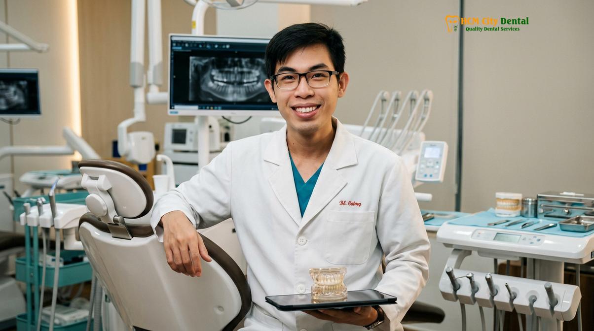 Dr. Nguyen Van Cuong DDS at HCMC Dental Clinic