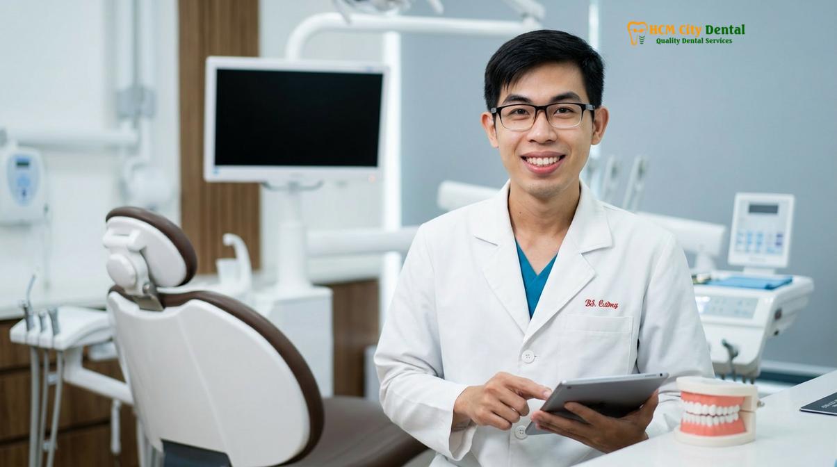 Dr. Nguyen Van Cuong DDS at HCMC Dental Clinic