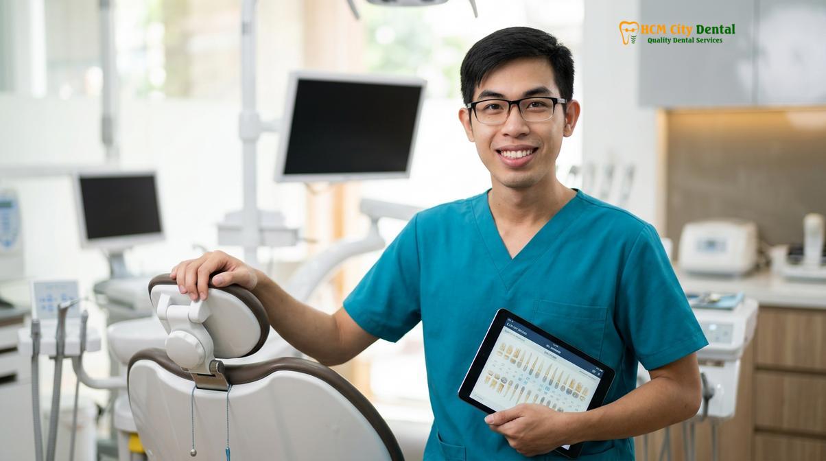 Dr. Nguyen Van Cuong DDS at HCMC Dental Clinic