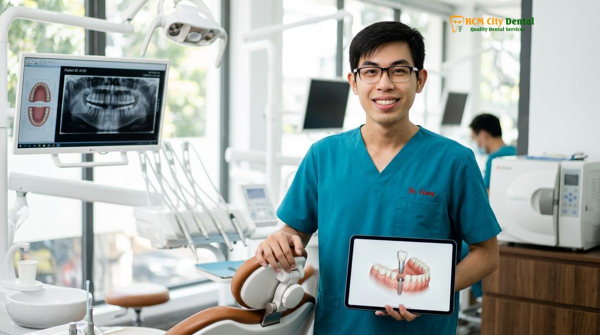 Dr. Nguyen Van Cuong DDS at HCMC Dental Clinic
