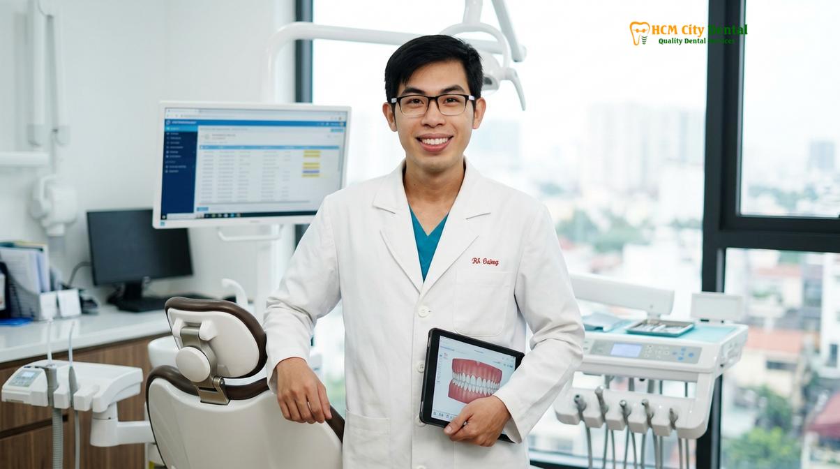 Dr. Nguyen Van Cuong DDS at HCMC Dental Clinic