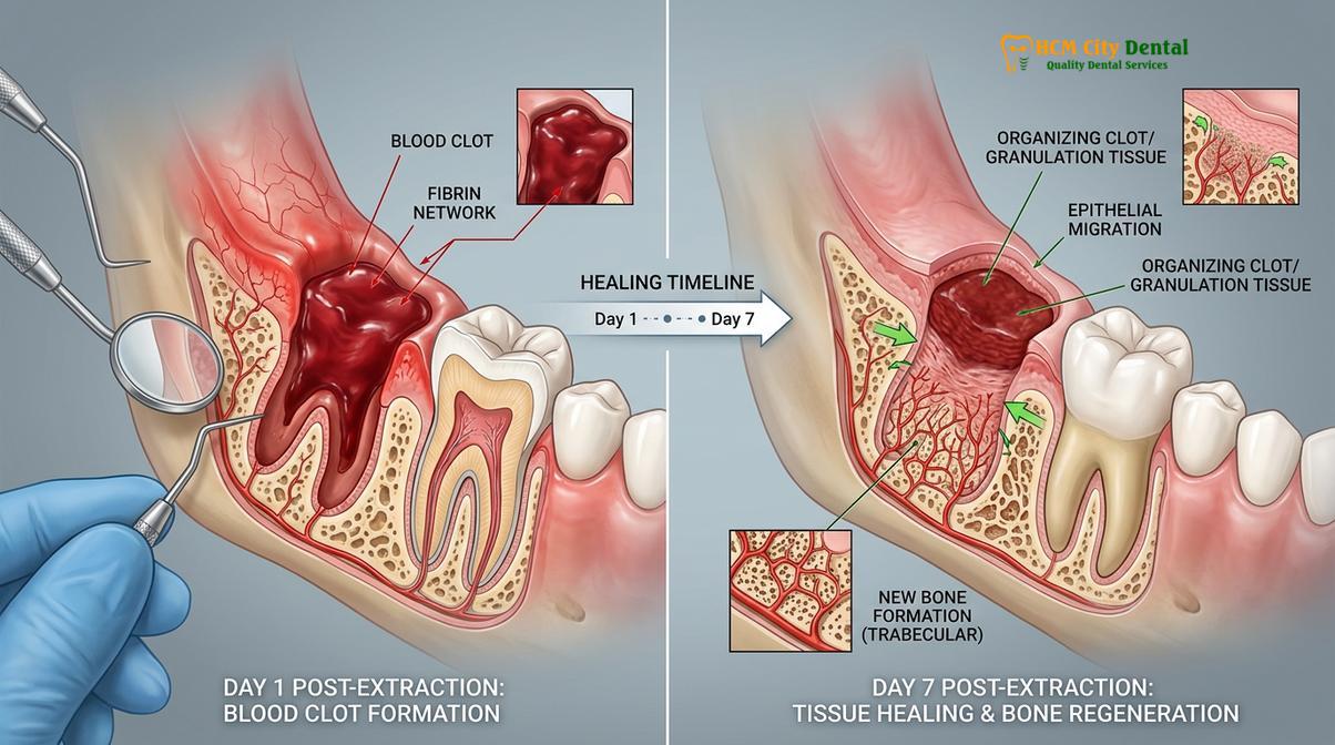 Clinical photography related to retainer wisdom teeth