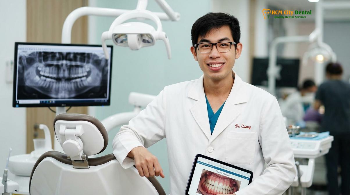 Dr. Nguyen Van Cuong DDS at HCMC Dental Clinic