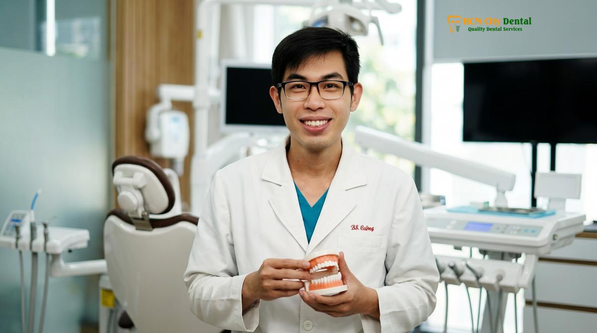 Dr. Nguyen Van Cuong DDS at HCMC Dental Clinic