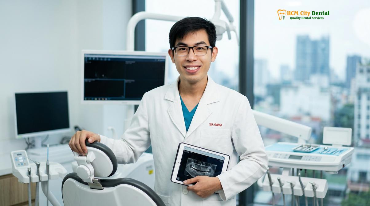 Dr. Nguyen Van Cuong DDS at HCMC Dental Clinic