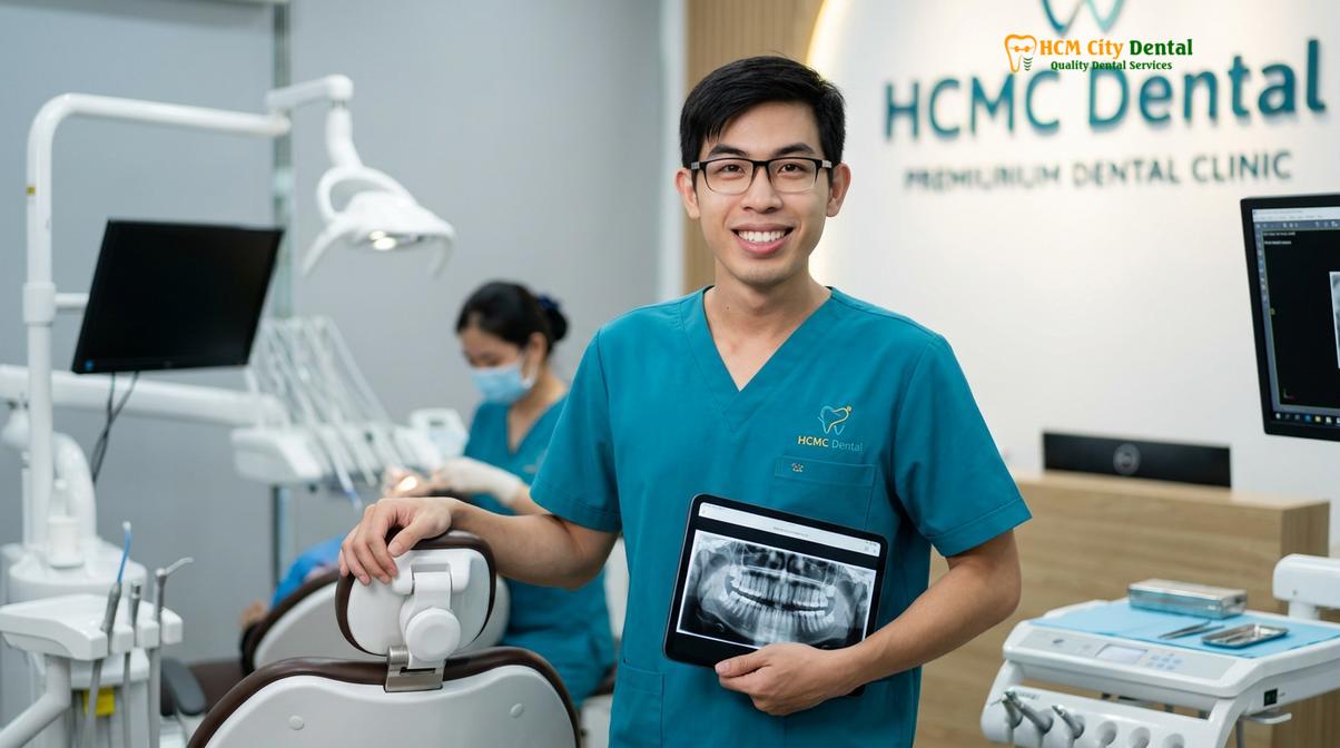 Dr. Nguyen Van Cuong DDS at HCMC Dental Clinic