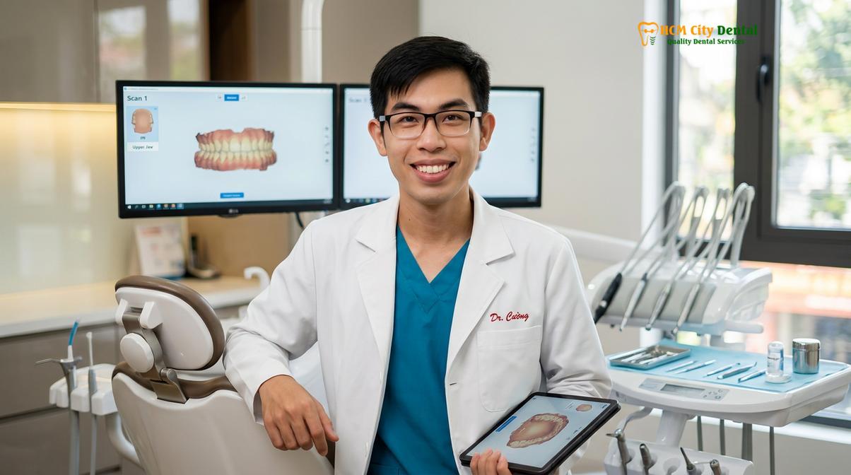 Dr. Nguyen Van Cuong DDS at HCMC Dental Clinic