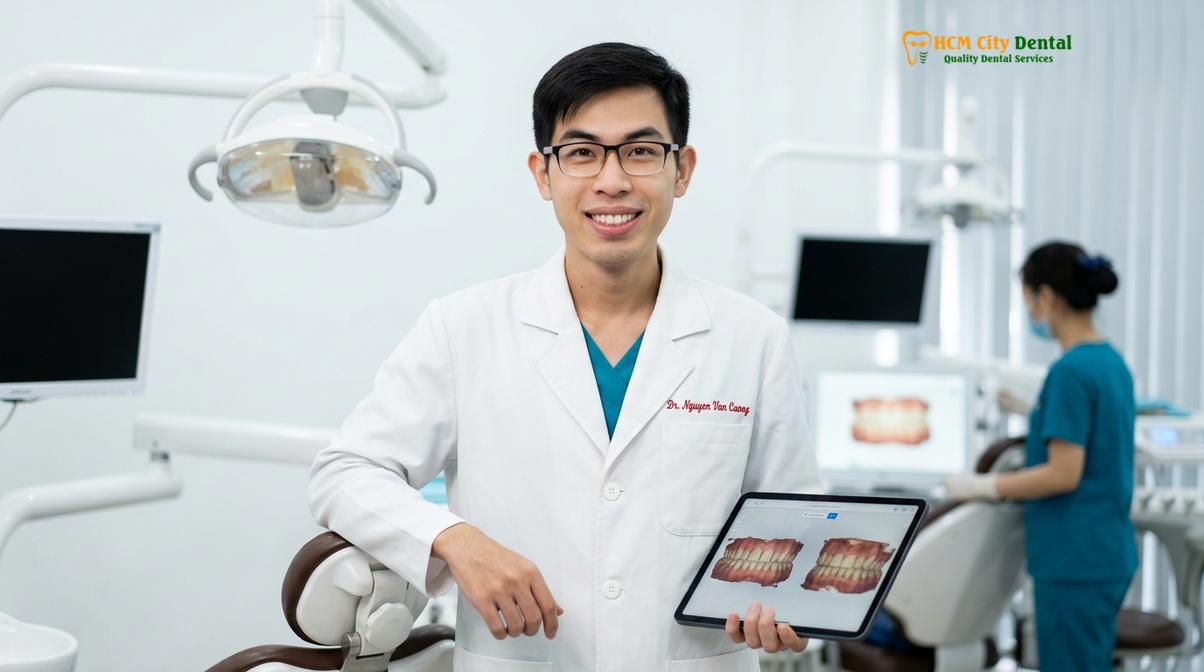 Dr. Nguyen Van Cuong DDS at HCMC Dental Clinic
