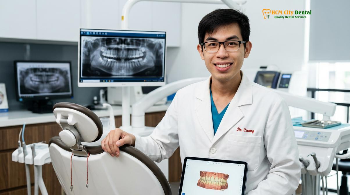 Dr. Nguyen Van Cuong DDS at HCMC Dental Clinic