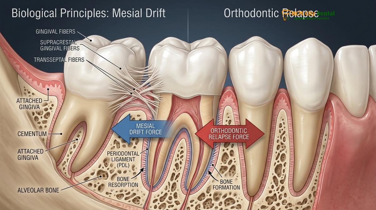 Clinical photography related to retainer for adults