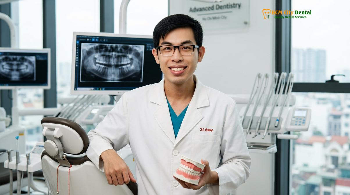 Dr. Nguyen Van Cuong DDS at HCMC Dental Clinic