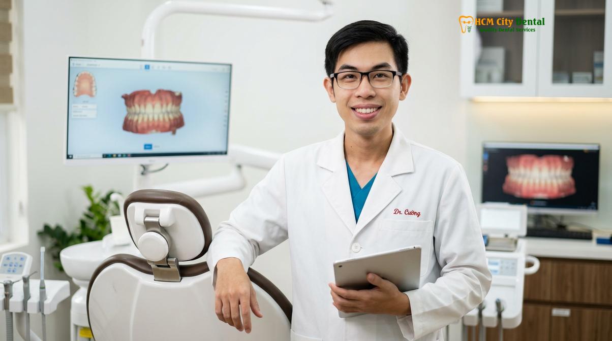 Dr. Nguyen Van Cuong DDS at HCMC Dental Clinic
