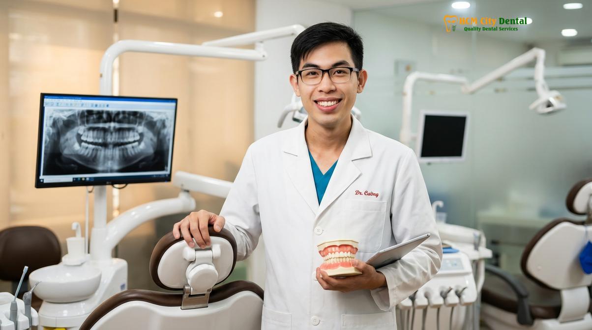 Dr. Nguyen Van Cuong DDS at HCMC Dental Clinic
