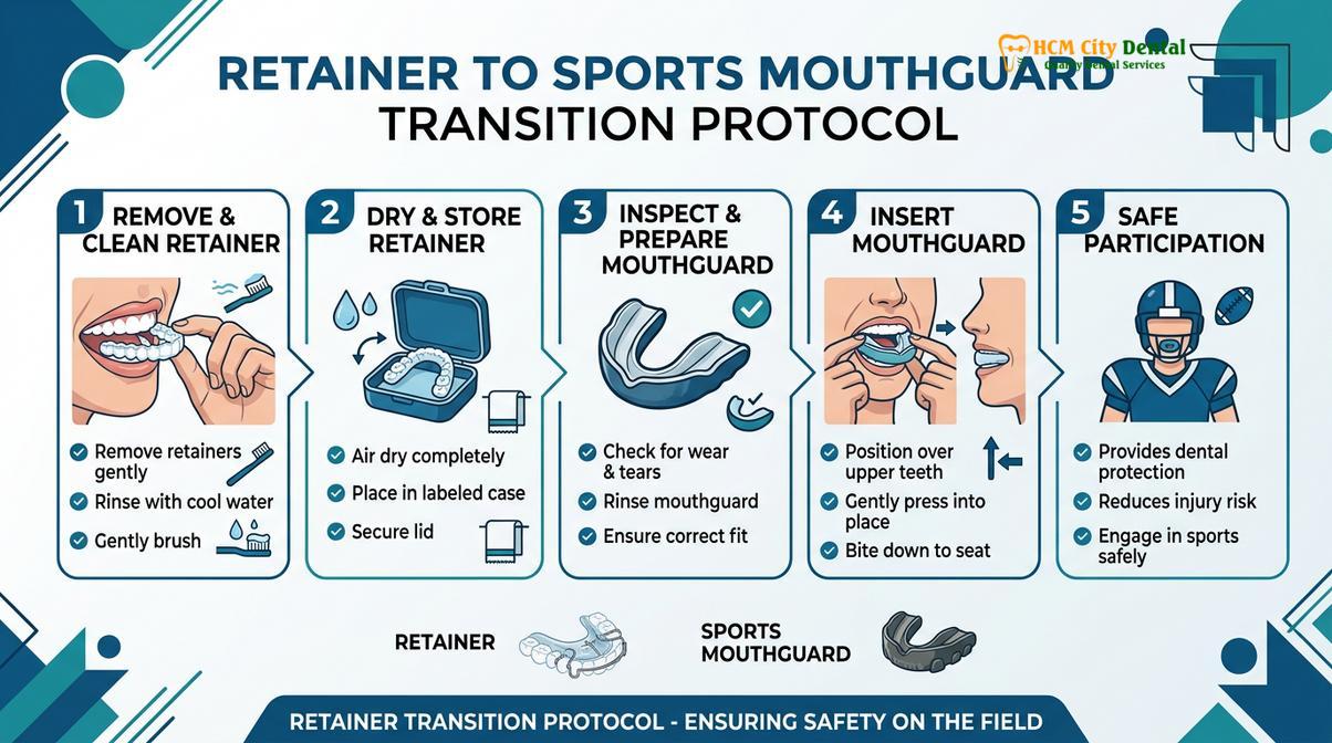 Summary diagram of retainer and sports