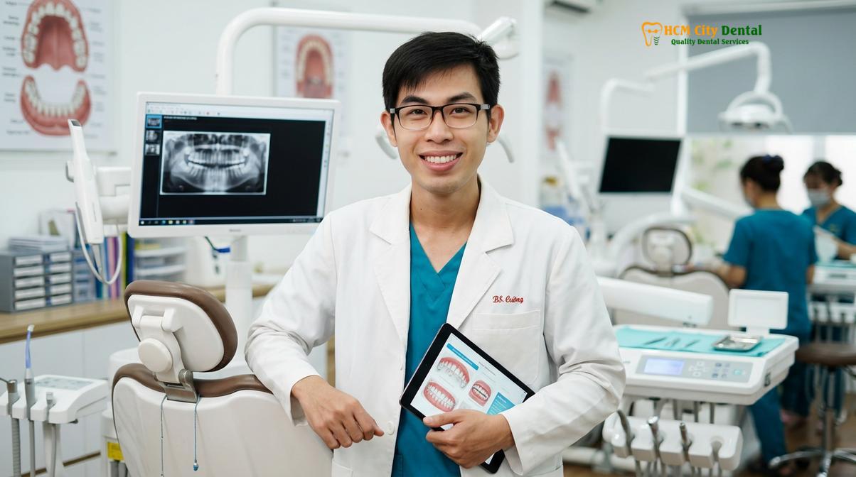 Dr. Nguyen Van Cuong DDS at HCMC Dental Clinic