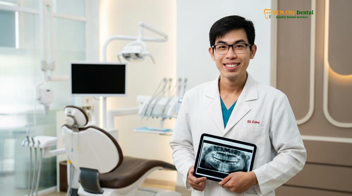 Dr. Nguyen Van Cuong DDS at HCMC Dental Clinic