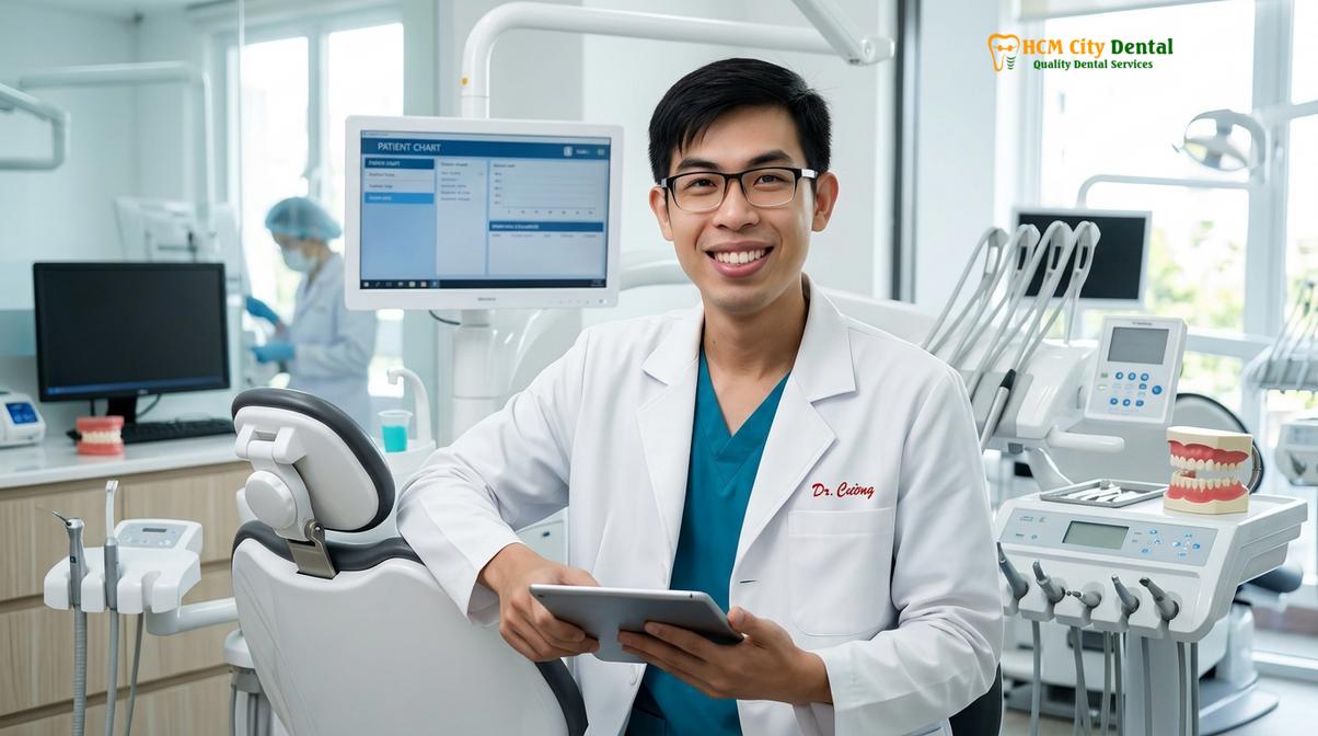 Dr. Nguyen Van Cuong DDS at HCMC Dental Clinic