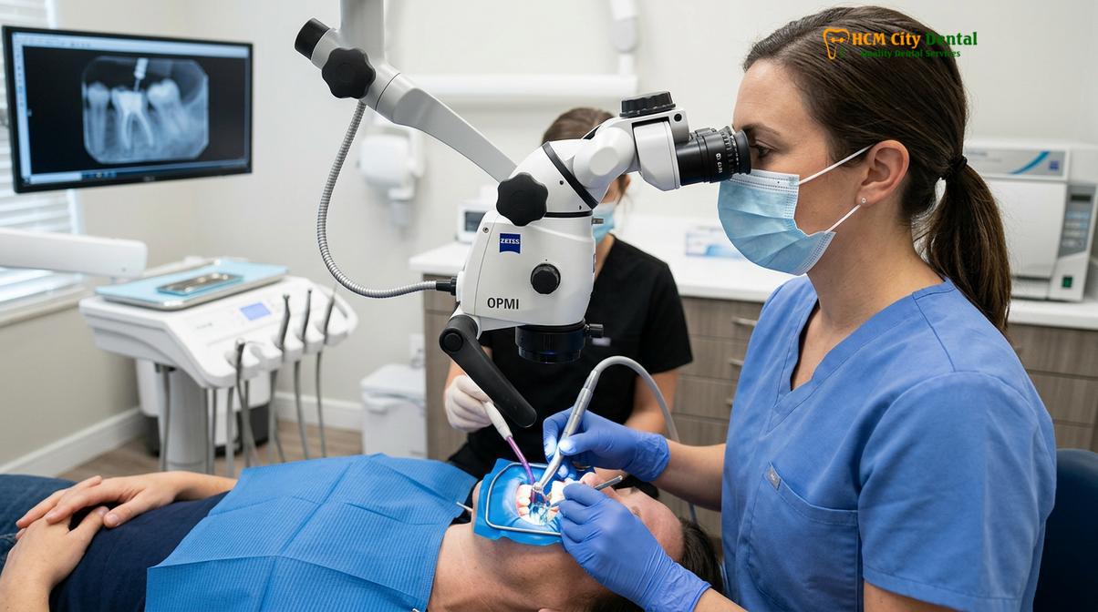 Clinical photography related to Root Canal Cost Vietnam vs Australia