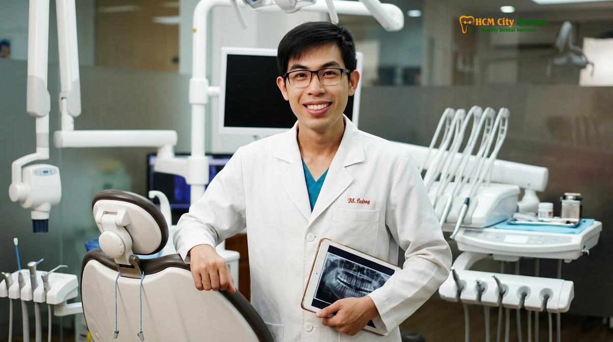 Dr. Nguyen Van Cuong DDS at HCMC Dental Clinic