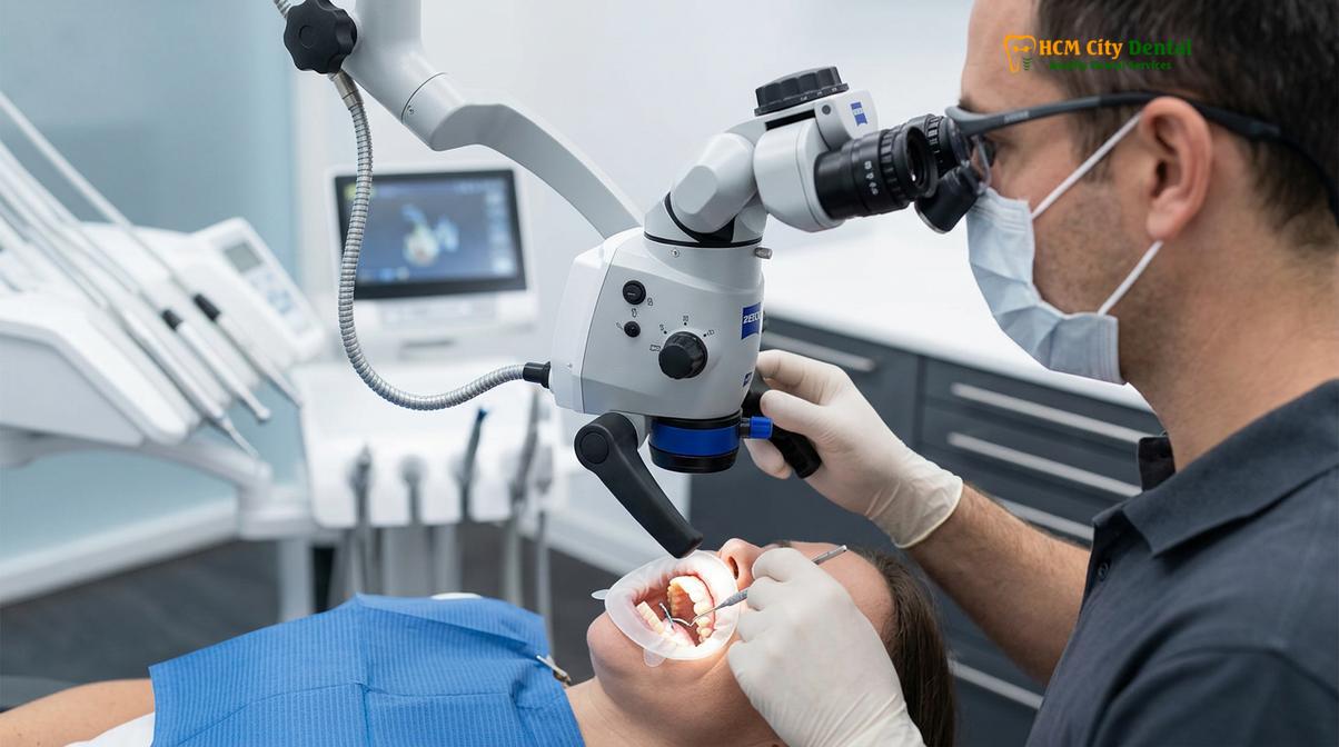 Visual description of Root Canal Cost Vietnam vs Canada