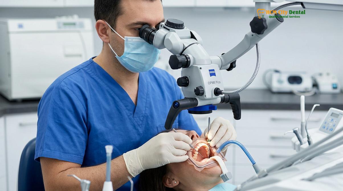 Clinical photography related to Root Canal Cost Vietnam vs Japan
