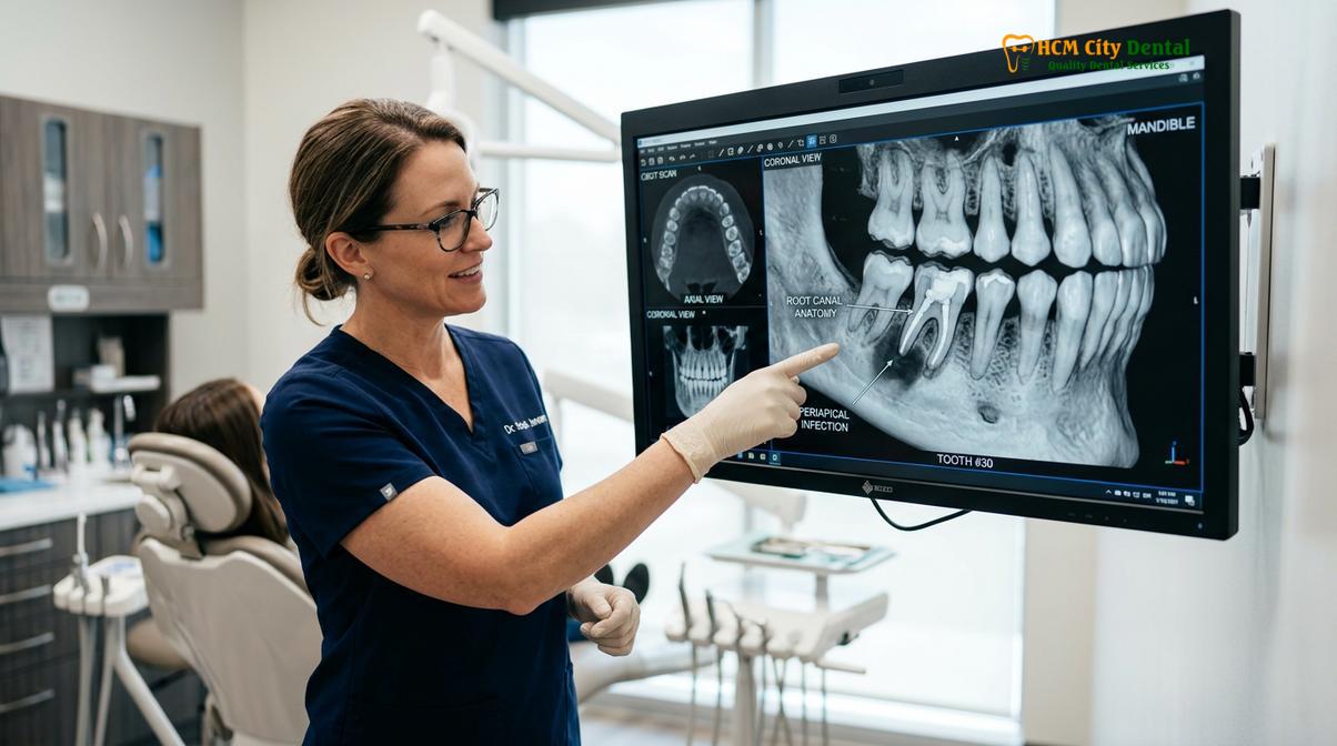 Visual description of Root Canal Cost Vietnam vs Japan
