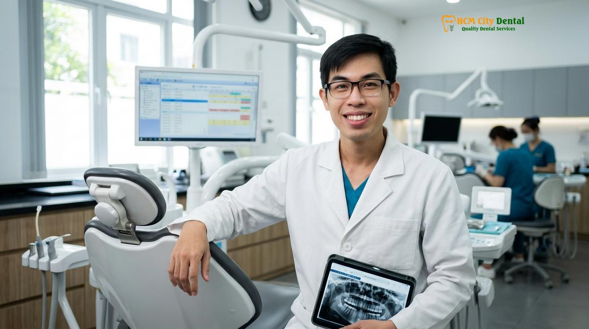 Dr. Nguyen Van Cuong DDS at HCMC Dental Clinic