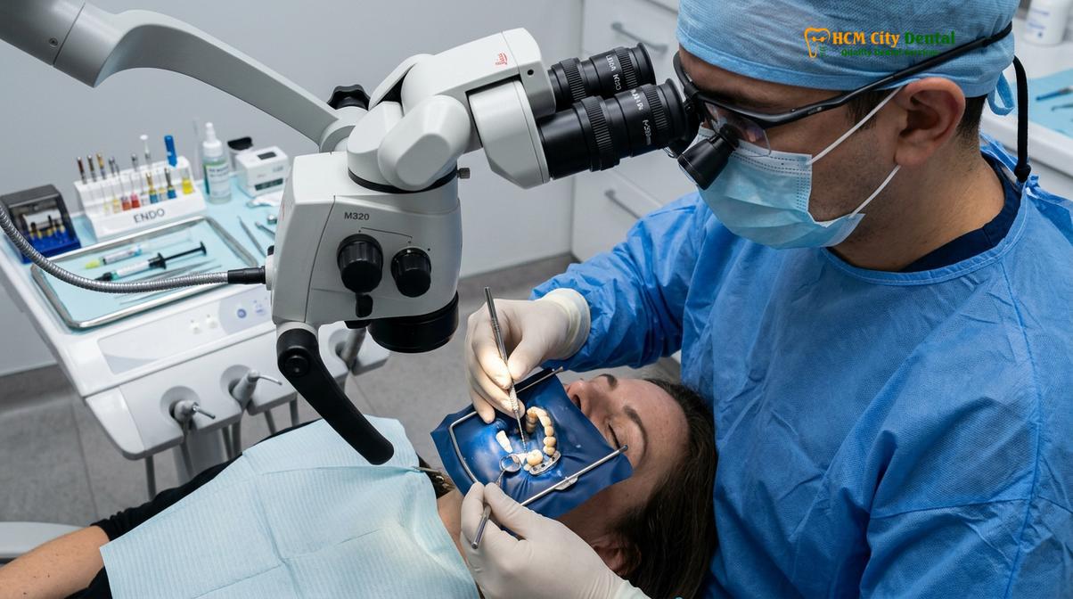 Clinical photography related to Root Canal Cost Vietnam vs Korea