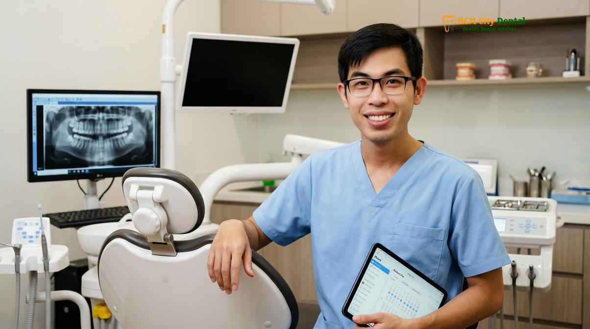 Dr. Nguyen Van Cuong DDS at HCMC Dental Clinic