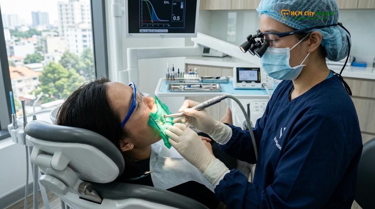 Clinical illustration of Root Canal Cost Vietnam vs New Zealand