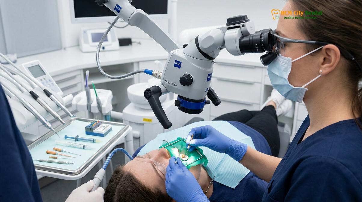 Clinical photography related to Root Canal Cost Vietnam vs Singapore